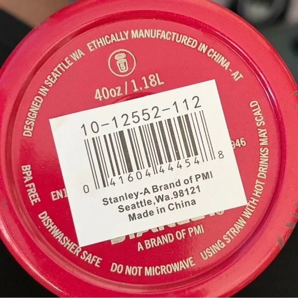 Stanley 40 oz custom Hello Kitty w/ Cherries - Picture 3 of 3